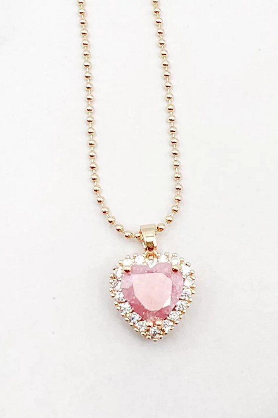 Treasure Jewels Carly Heart Necklace