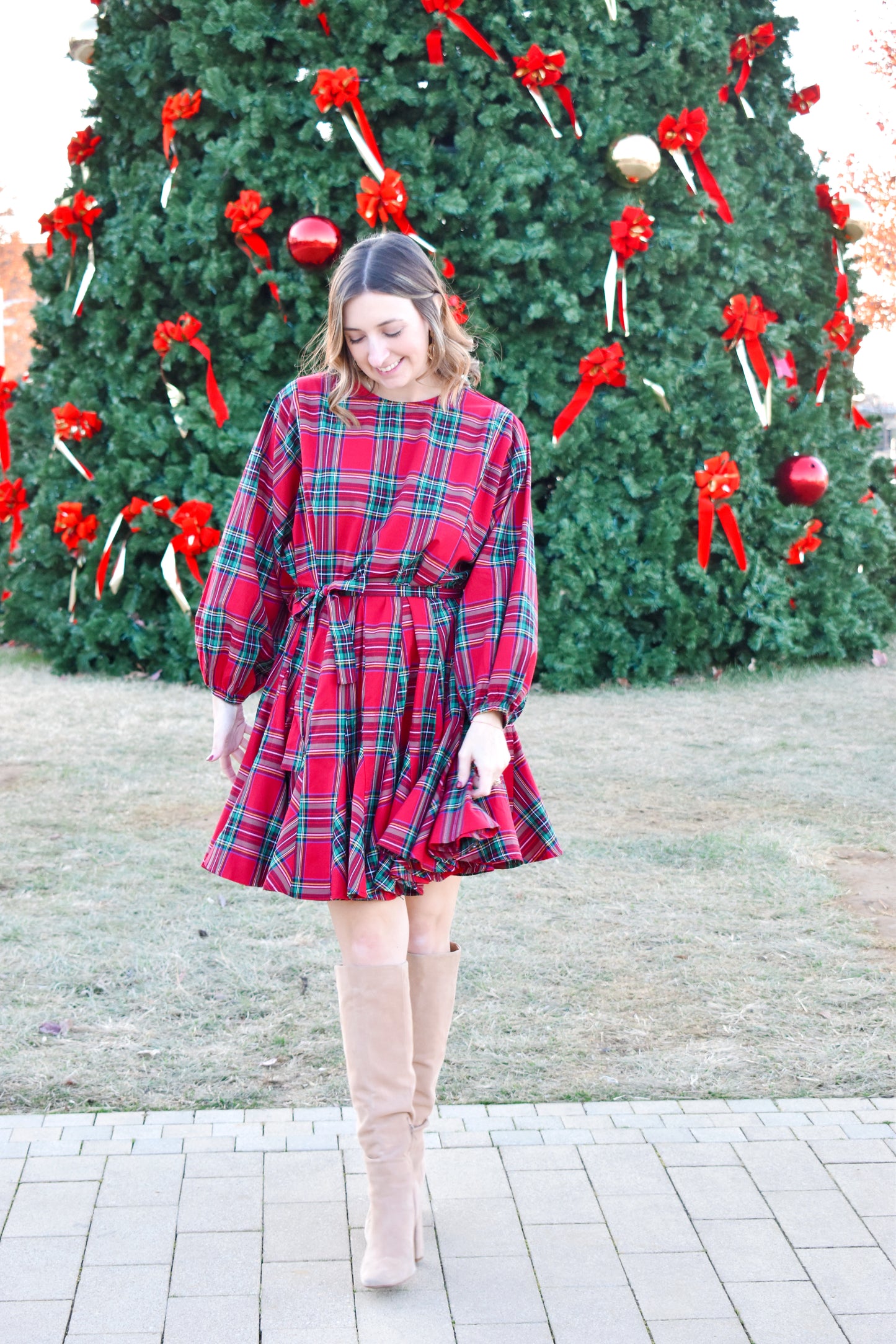 Tartan Swing Dress