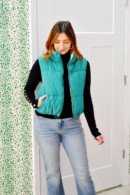 DOORBUSTER Reversible Puffer Vest