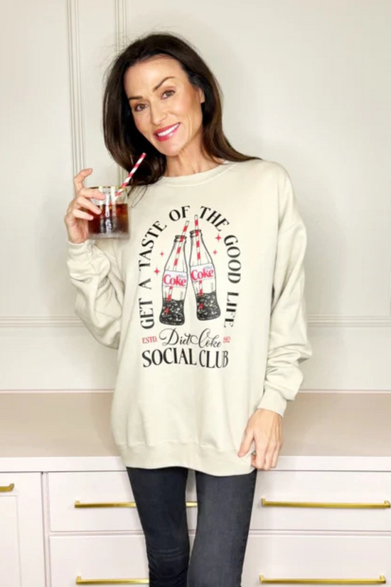 Diet Coke Social Club Crewneck