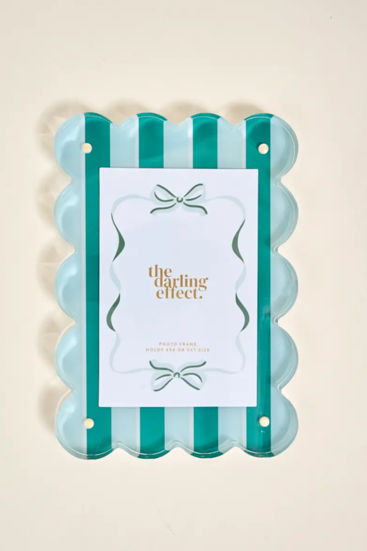 Sicily Stripe Magnetic Scallop Frame