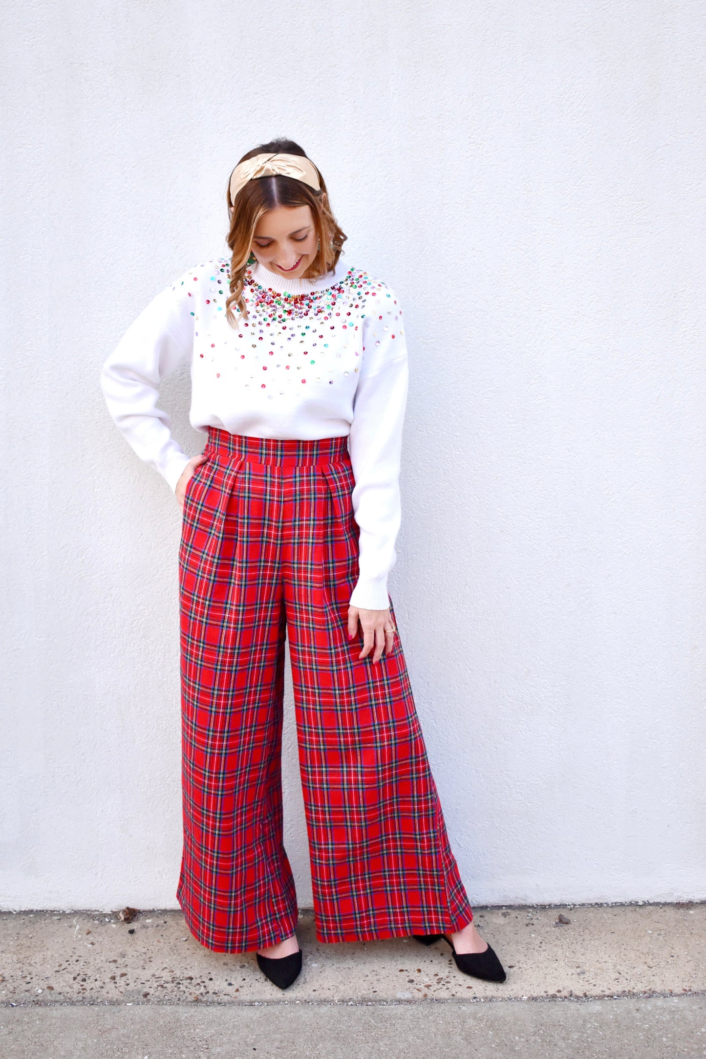 plaid christmas dress pants The Lincoln Log Love Daddy | Red And Green Plaid Christmas Suit Pants | Size 32