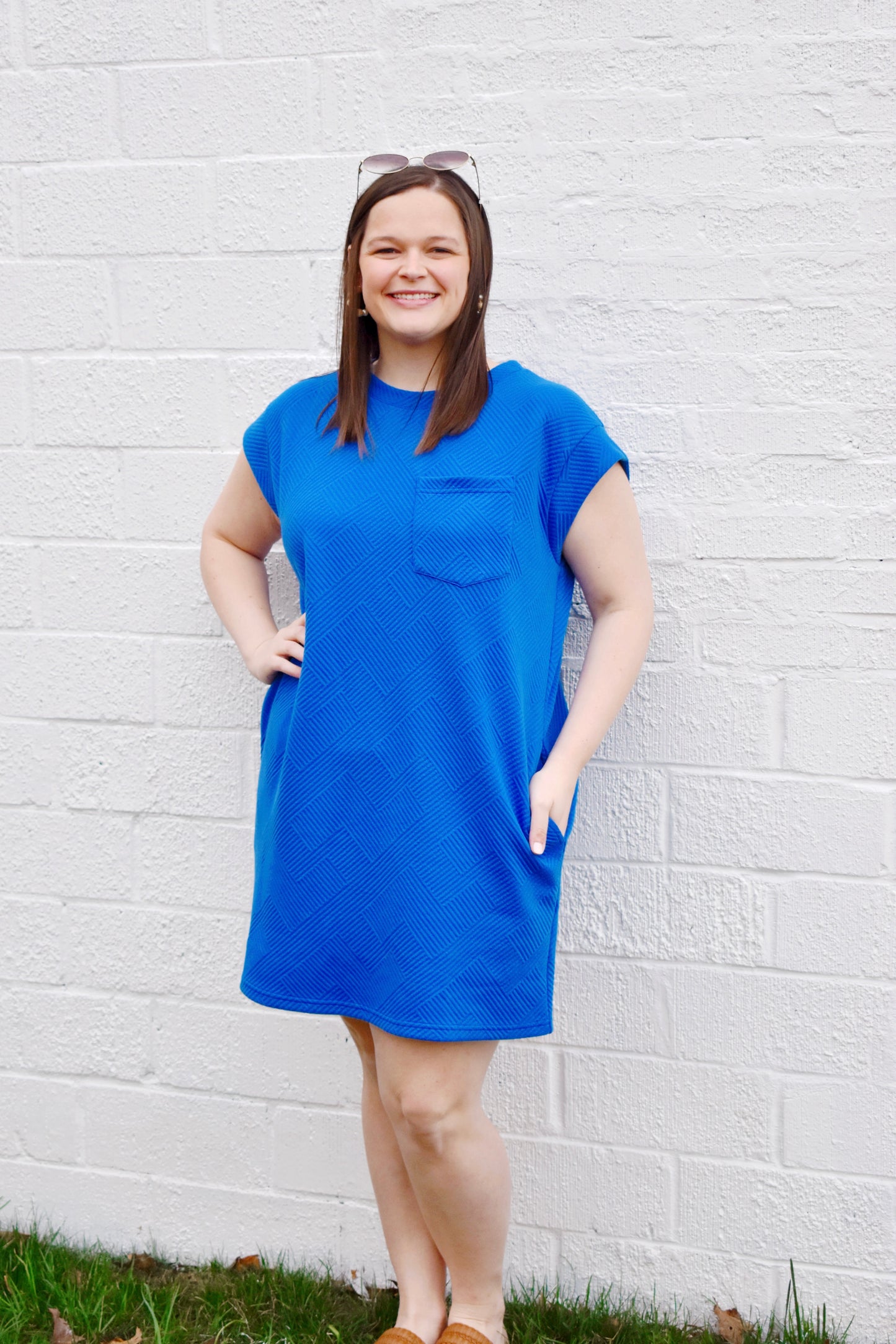 Plus Jetset Royal Blue Dress