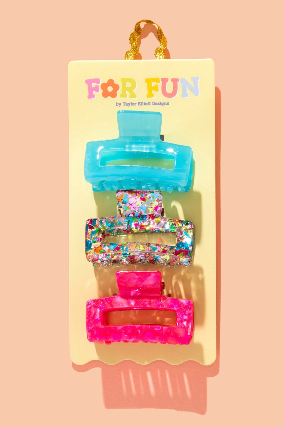 For Fun Hair Claw Set