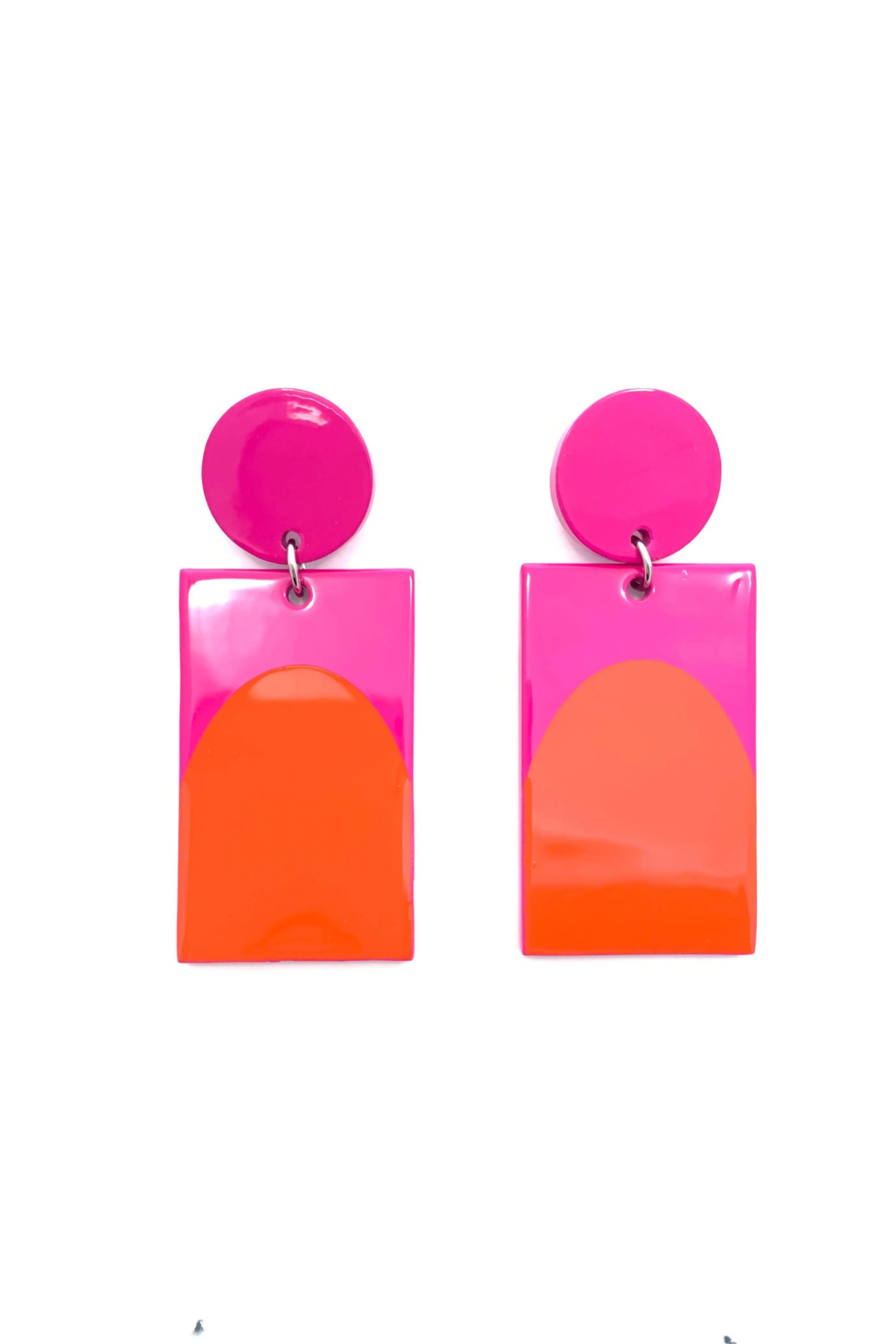 Accessories by Jane Arch Color Block Earrings