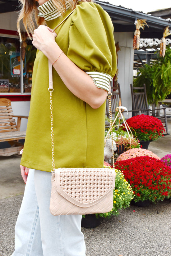 Emma Woven Crossbody