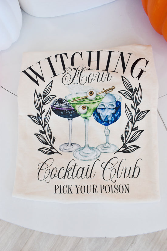 Witching Hour Cocktail Club Tee