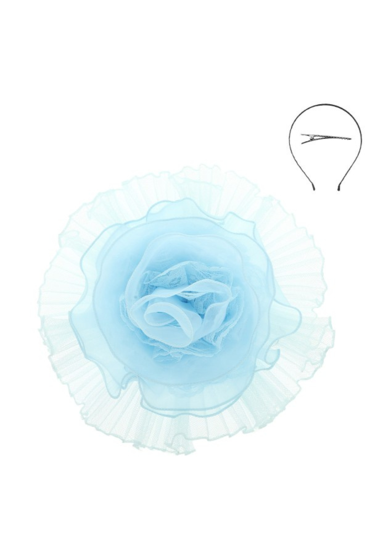 Rose Lace Detailing Fascinator