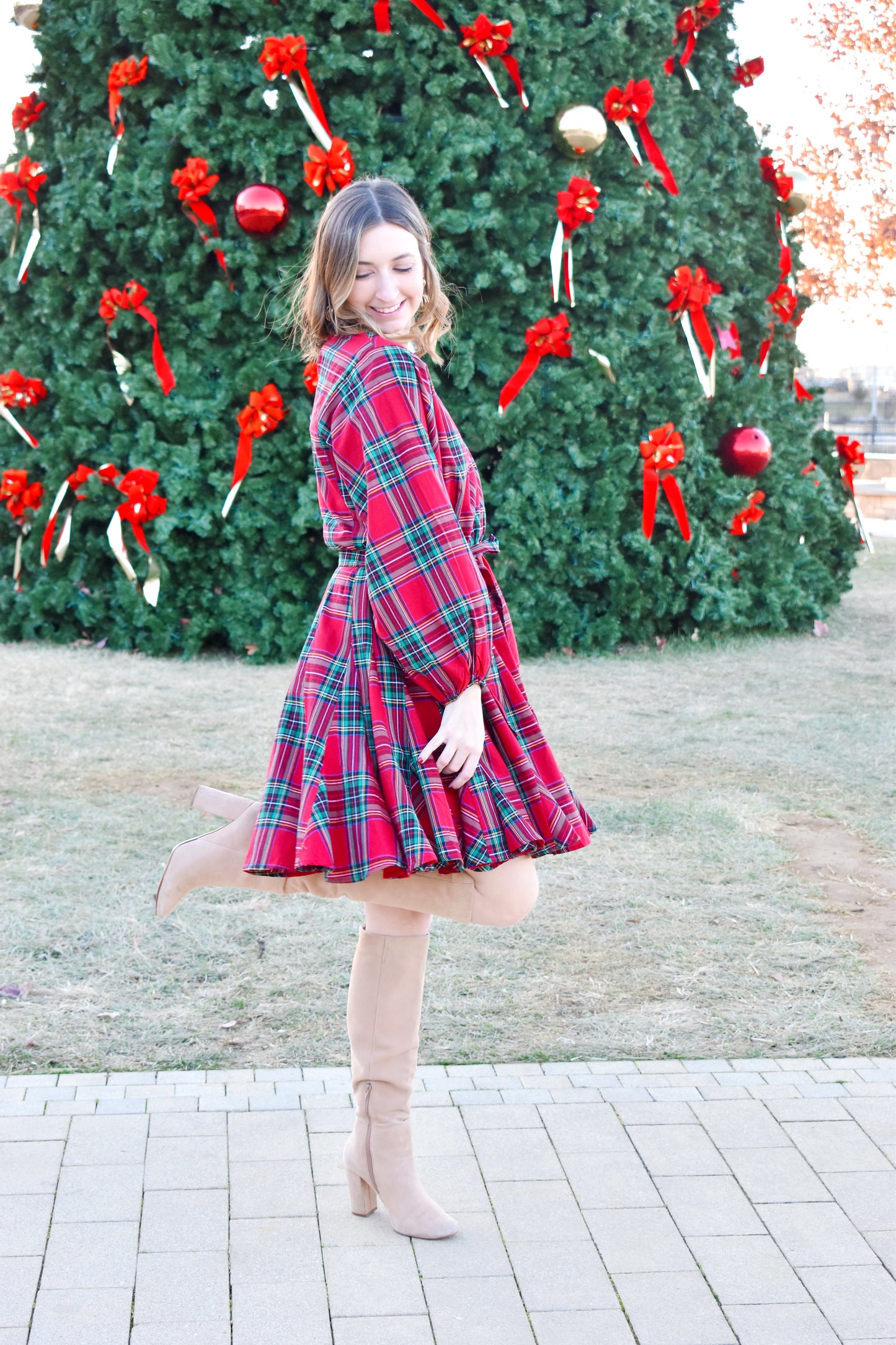 Tartan Swing Dress