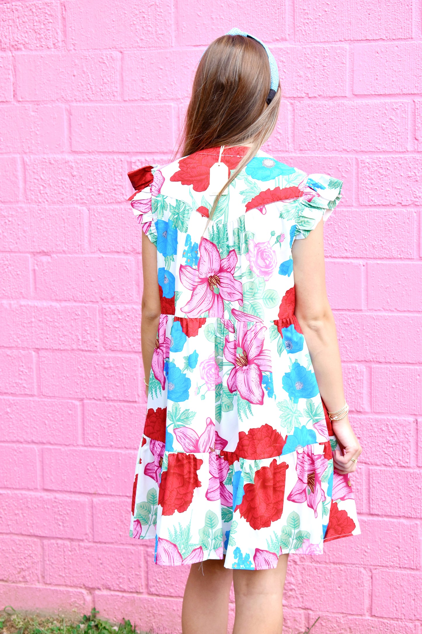 Ella Colorful Floral Dress