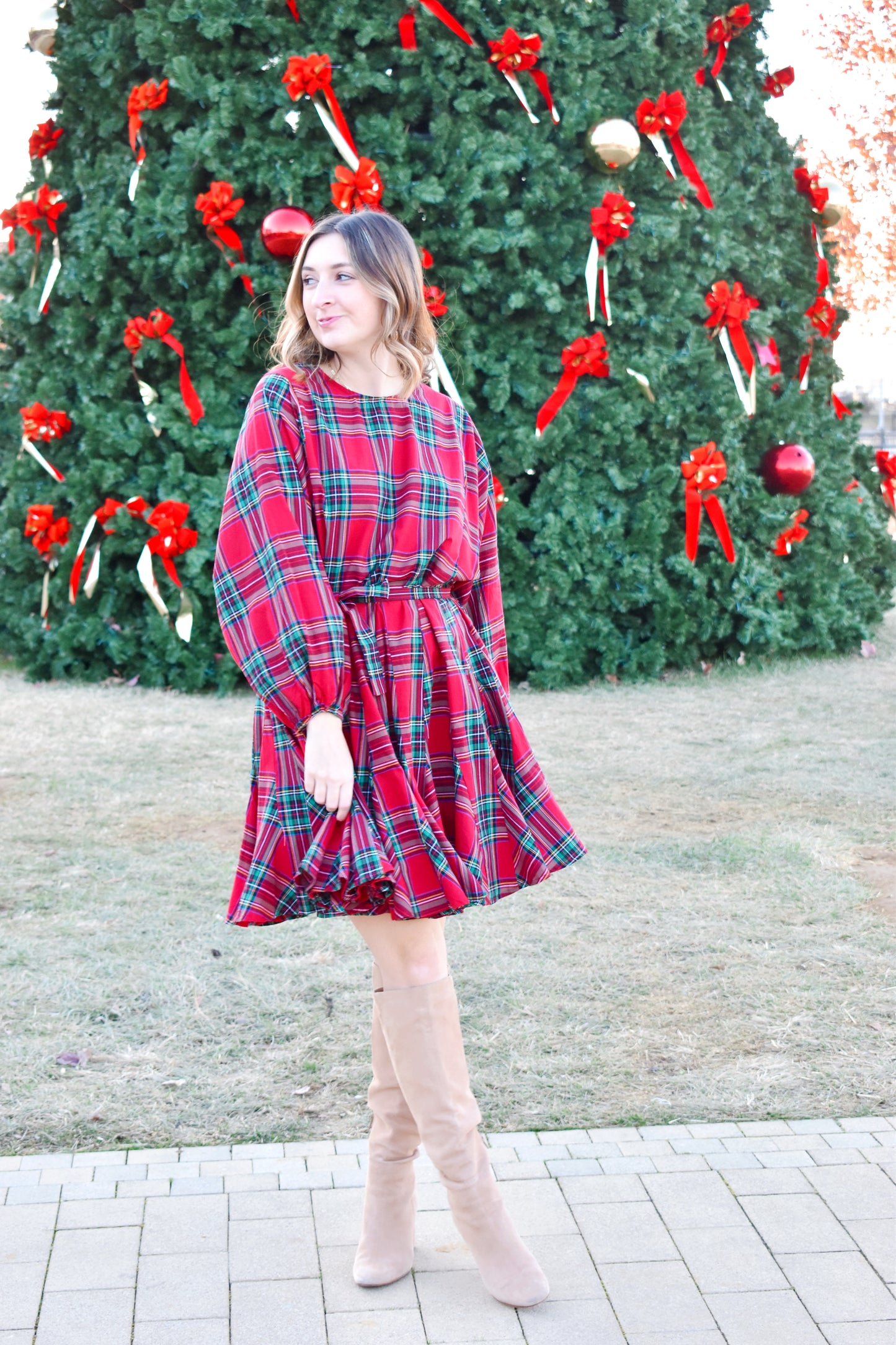 Tartan Swing Dress