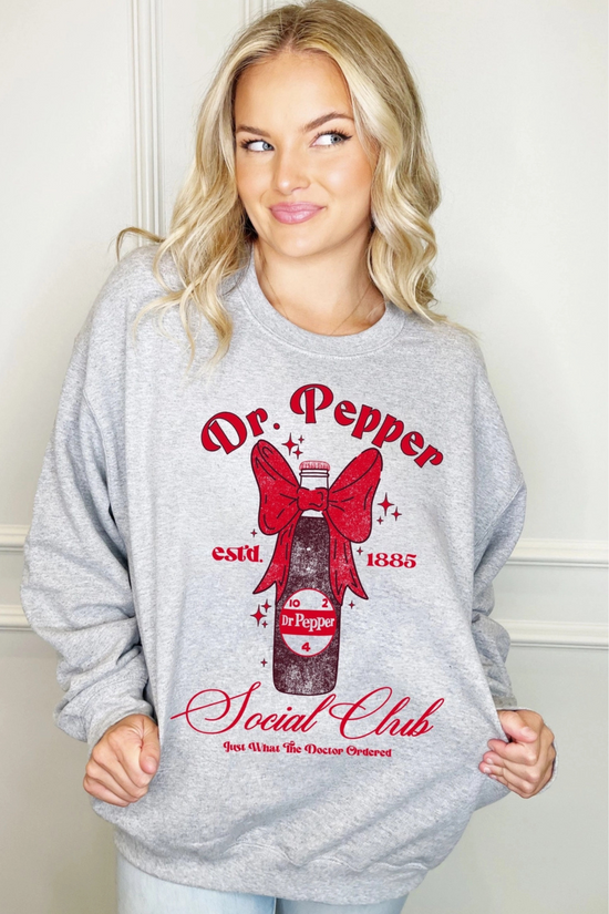 Dr. Pepper Social Club Crewneck Sweatshirt