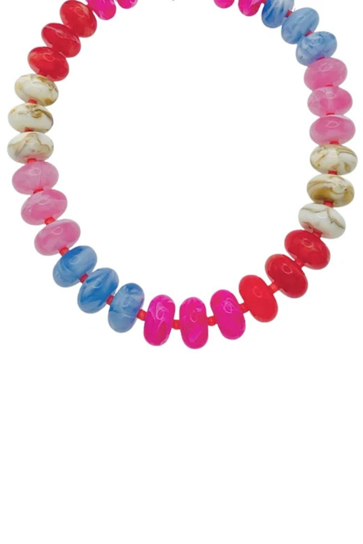 Rondelle Beaded Necklace
