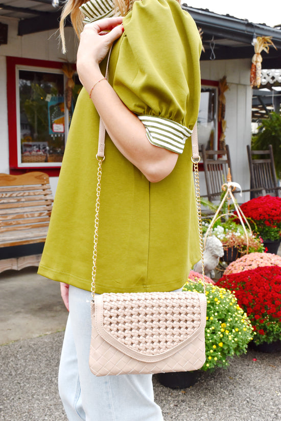 Emma Woven Crossbody