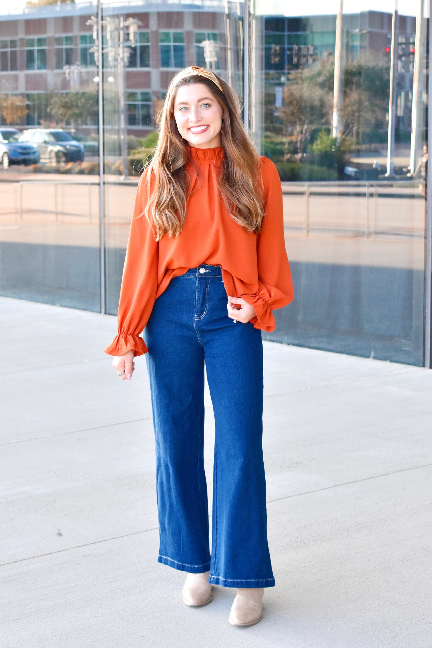 Pumpkin Spice Blouse