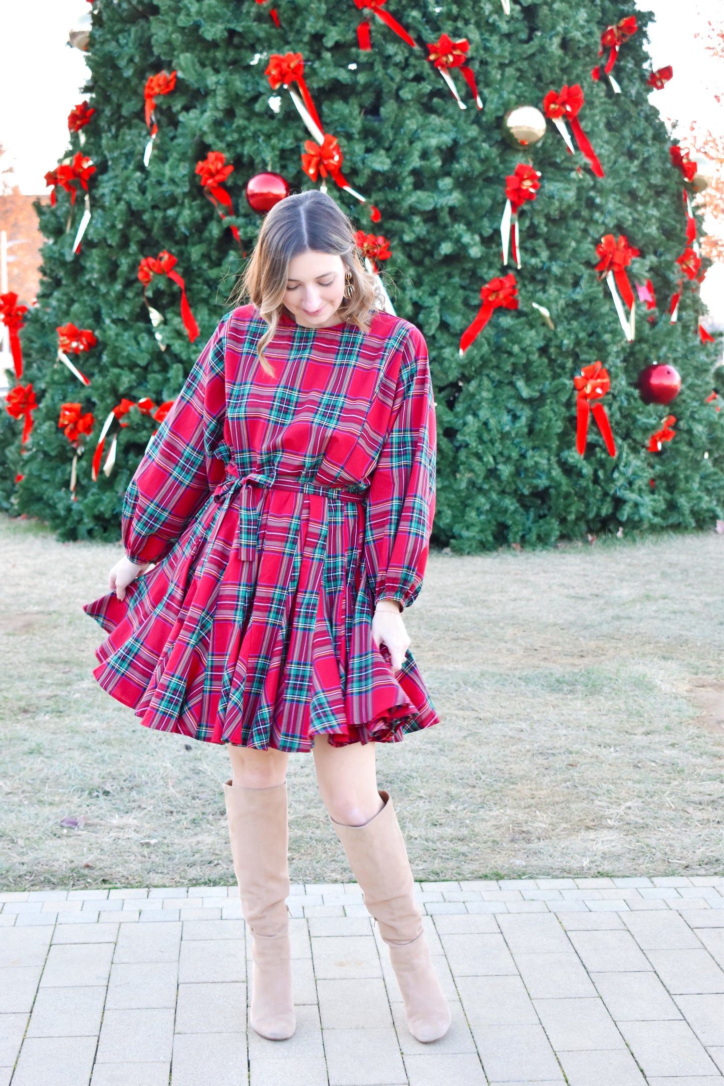 Tartan Swing Dress