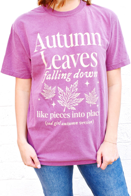 Autumn Leaves Falling Tee