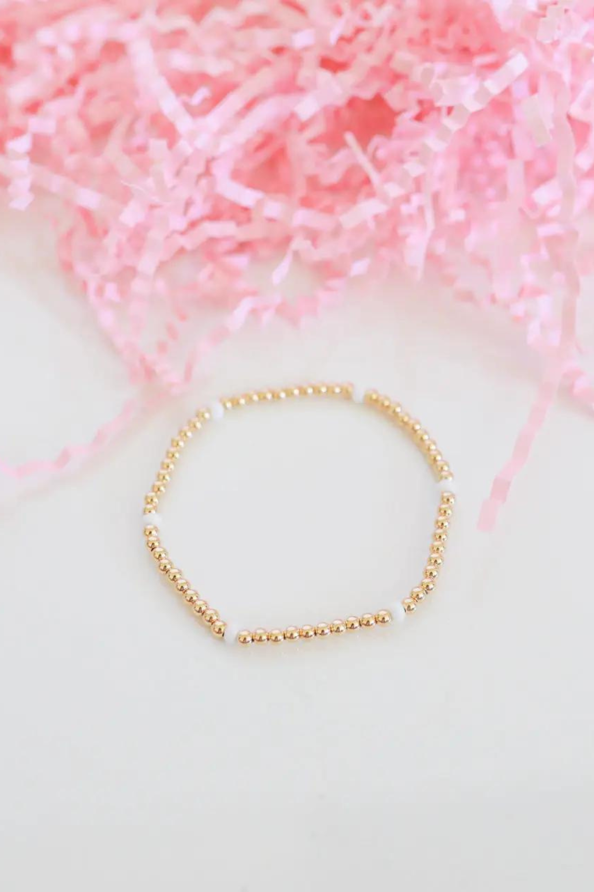 White Poppi Bracelet