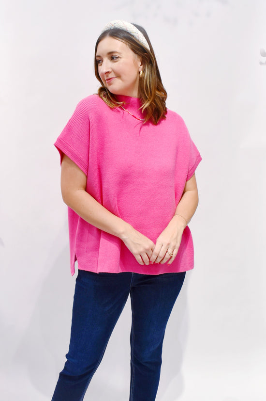 Bubblegum Short Sleeve Sweater