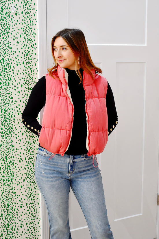 DOORBUSTER Reversible Puffer Vest