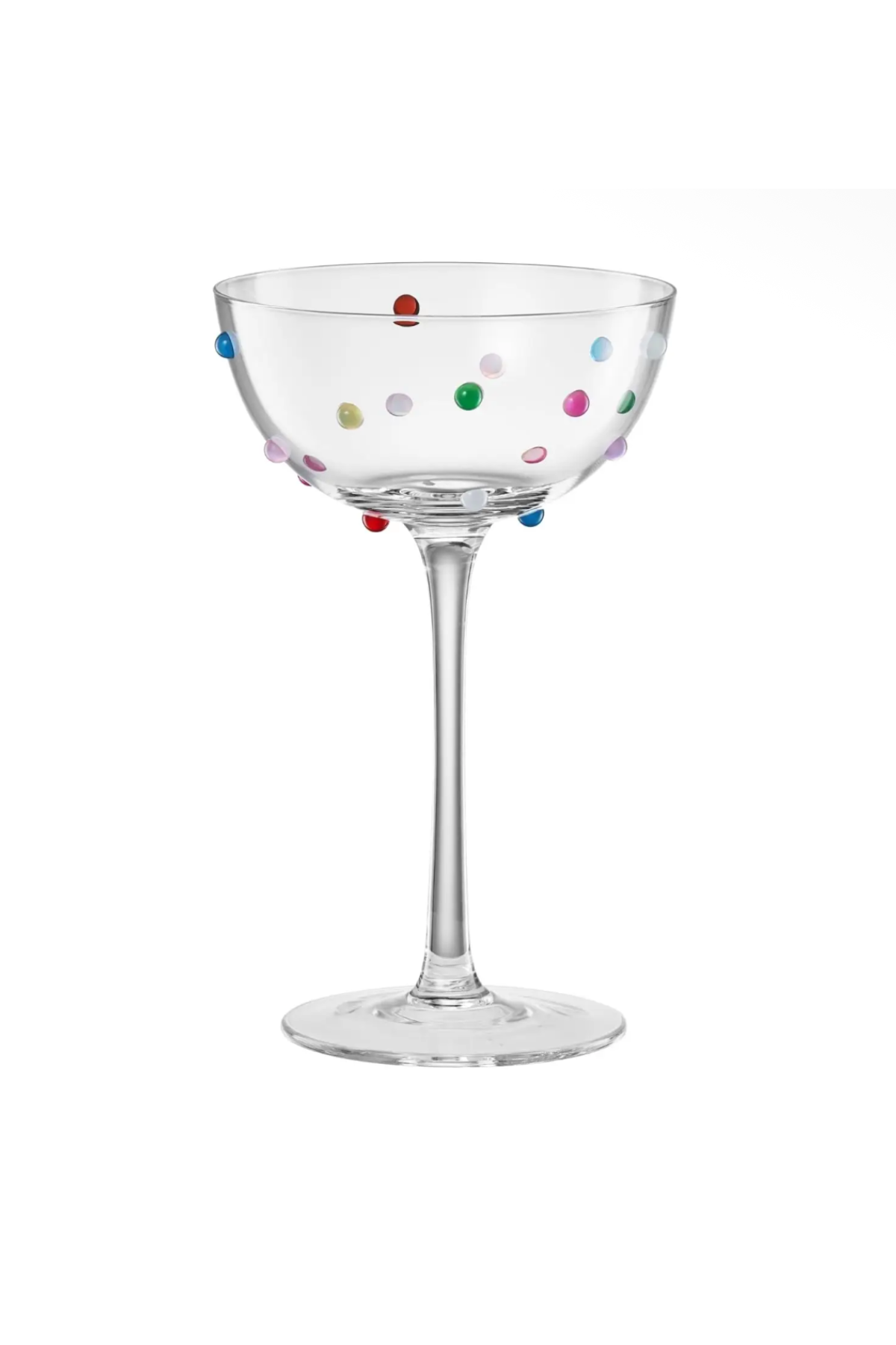 Confetti Coupe Glass