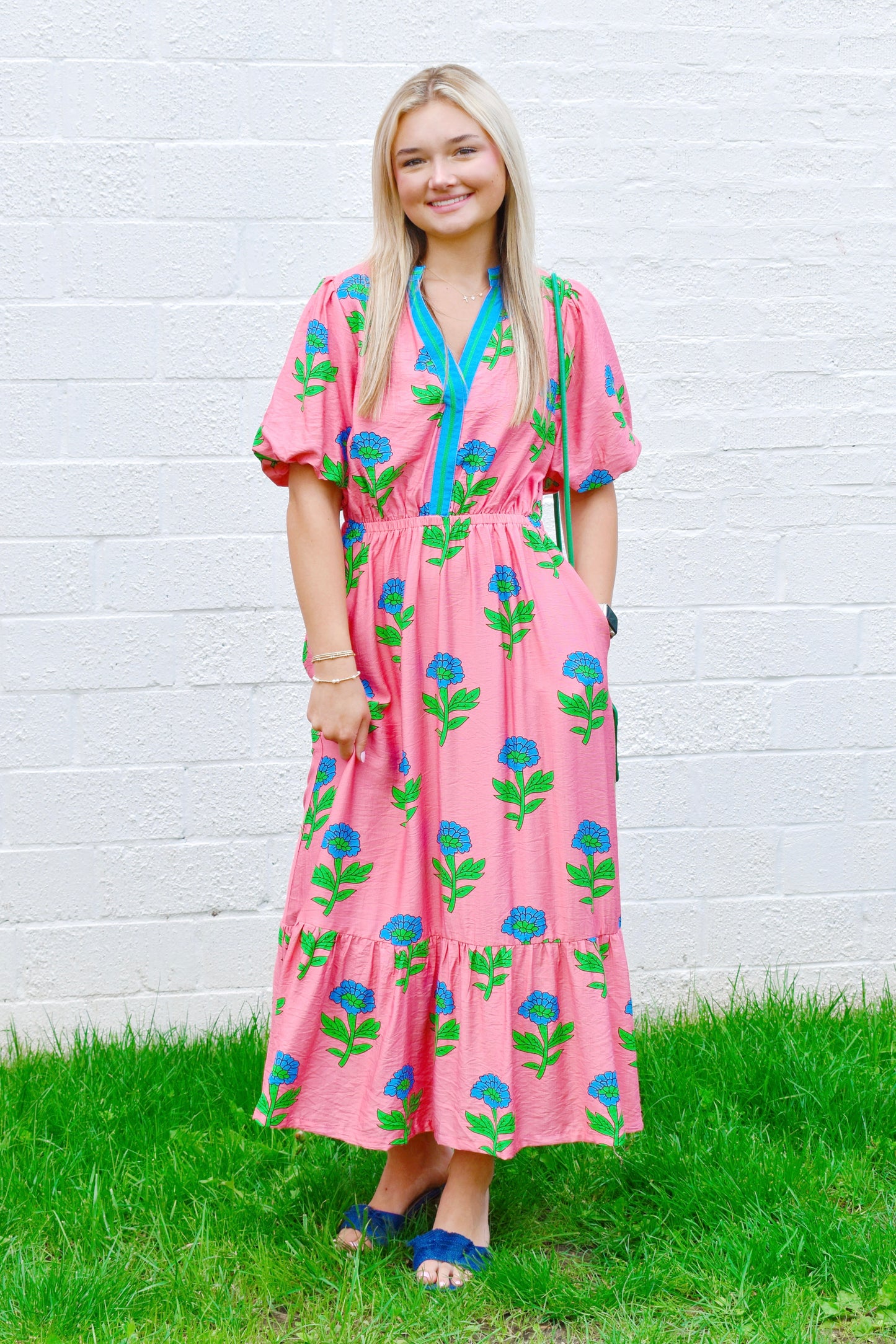 pink preppy dress Sweet Sorbet Dress | Hot Pink