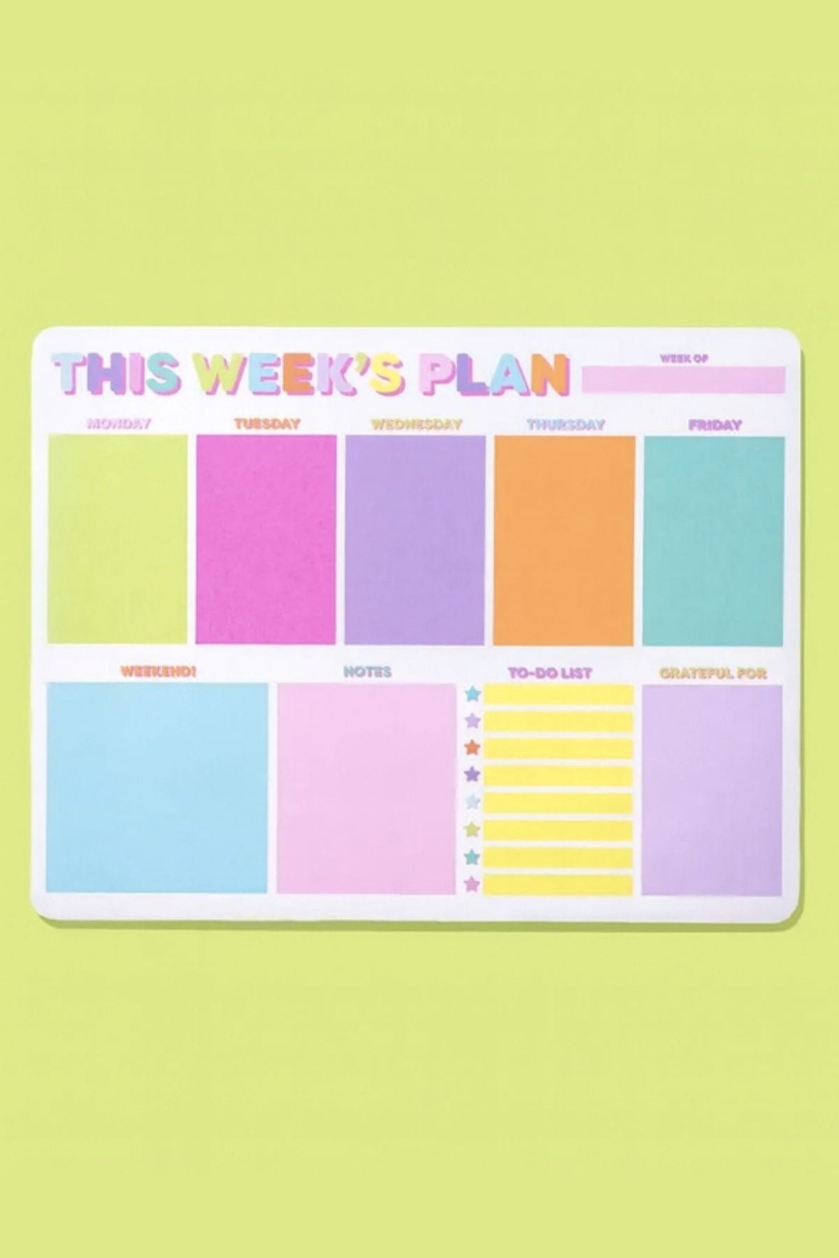 Taylor Elliott This Weeks Plan Weekly Planner