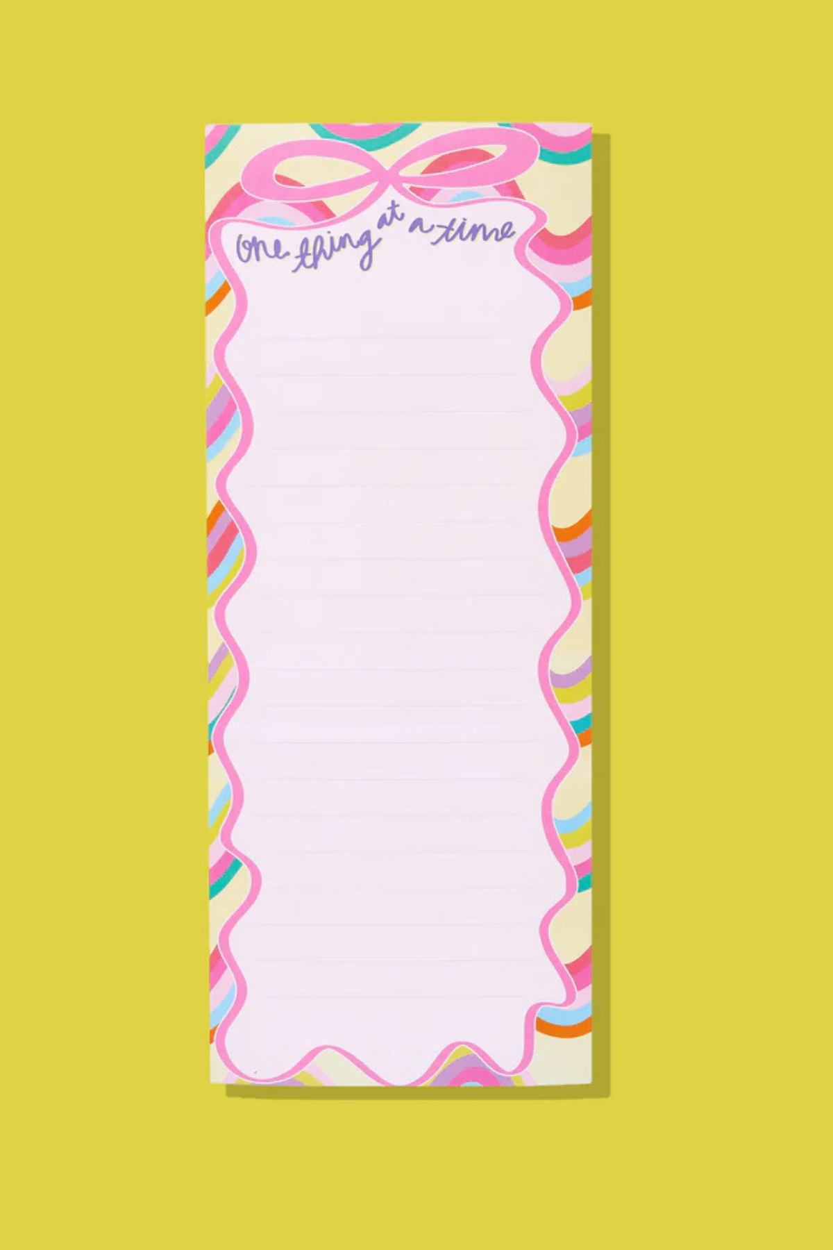 One Thing At A Time List Pad
