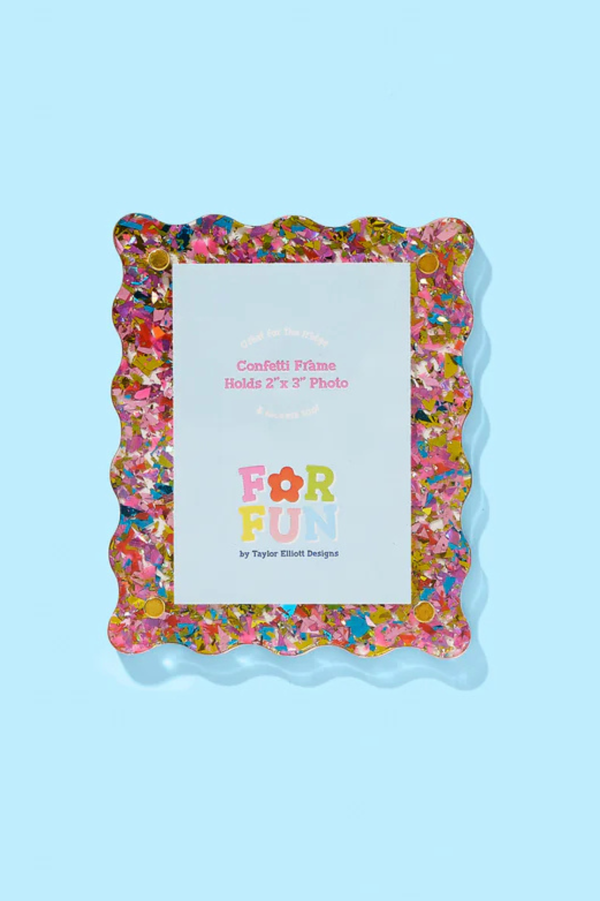 Taylor Elliott Happy Confetti Magnetic Frame