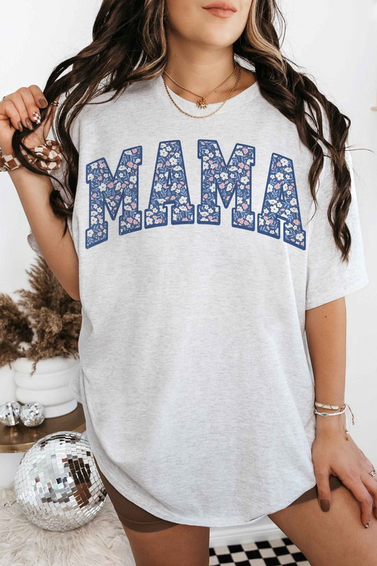 Floral Mama Oversized Tee