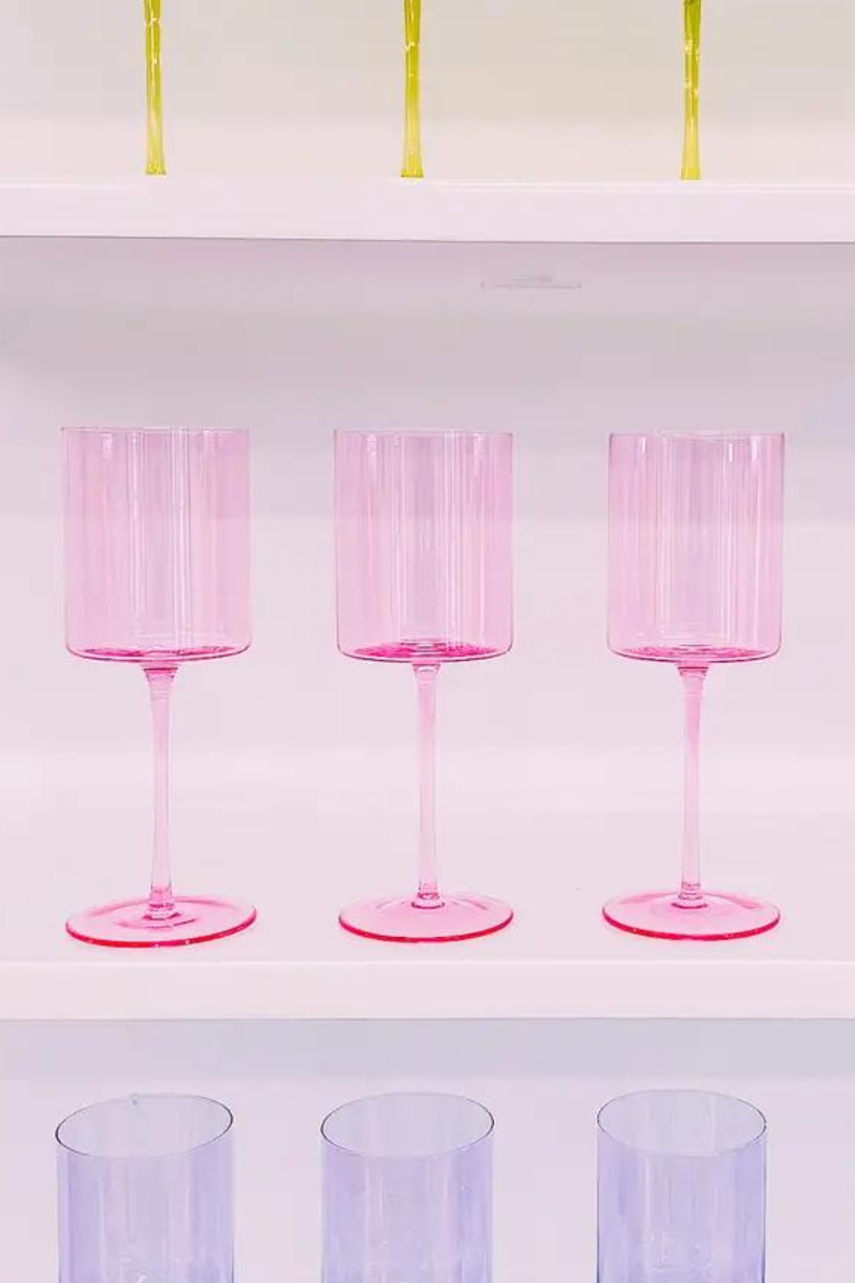 Light Pink Wine Glass