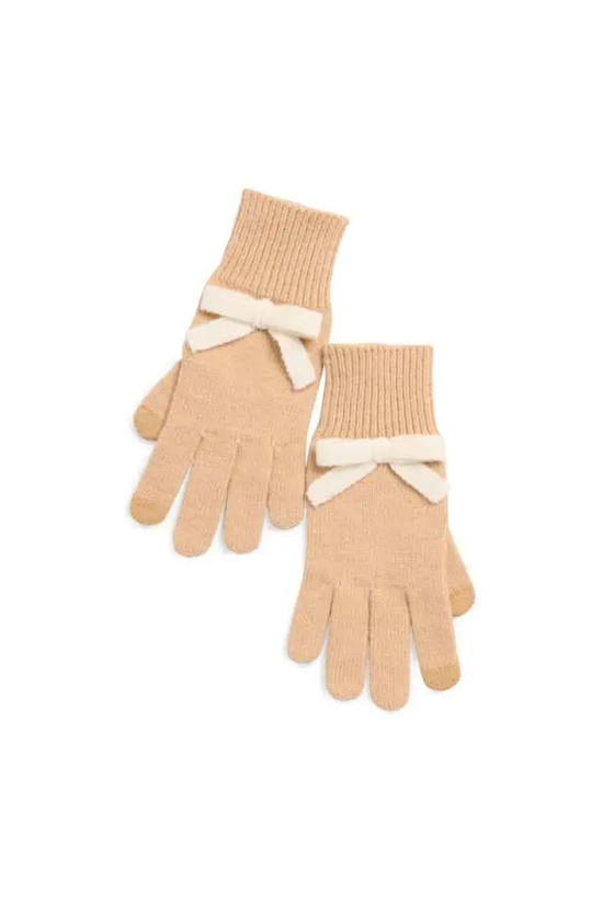 Tan Mia Touchscreen Gloves