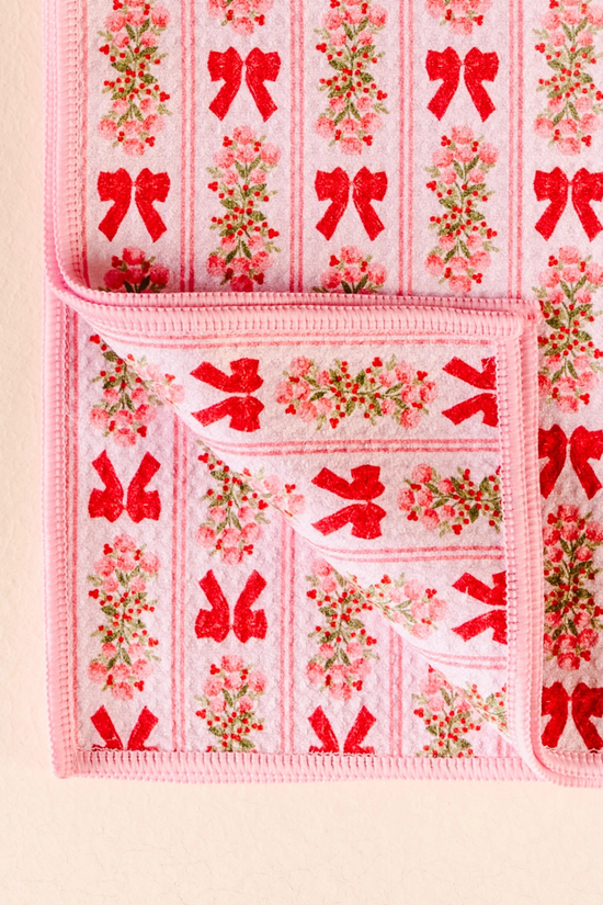 Oh So Merry Waffle Tea Towel