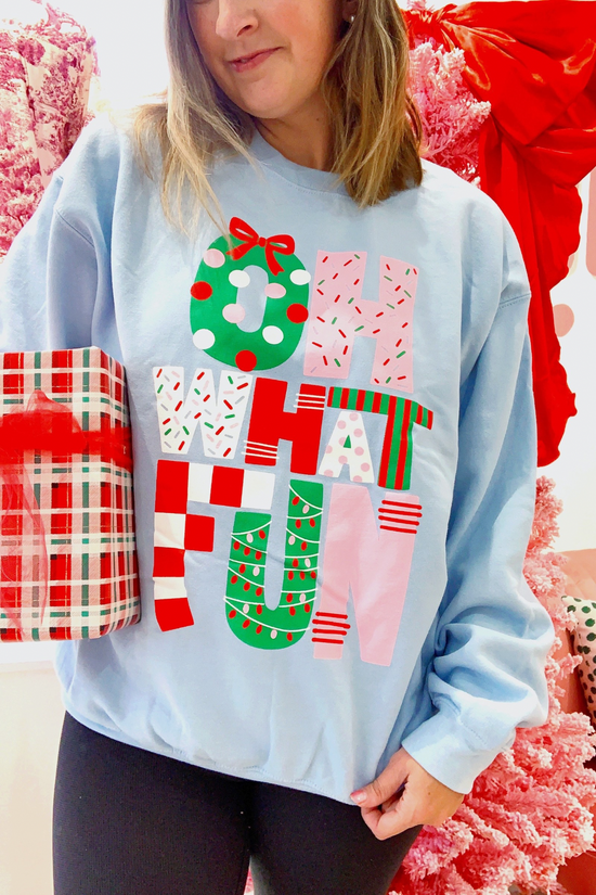 Oh What Fun Crewneck Sweatshirt