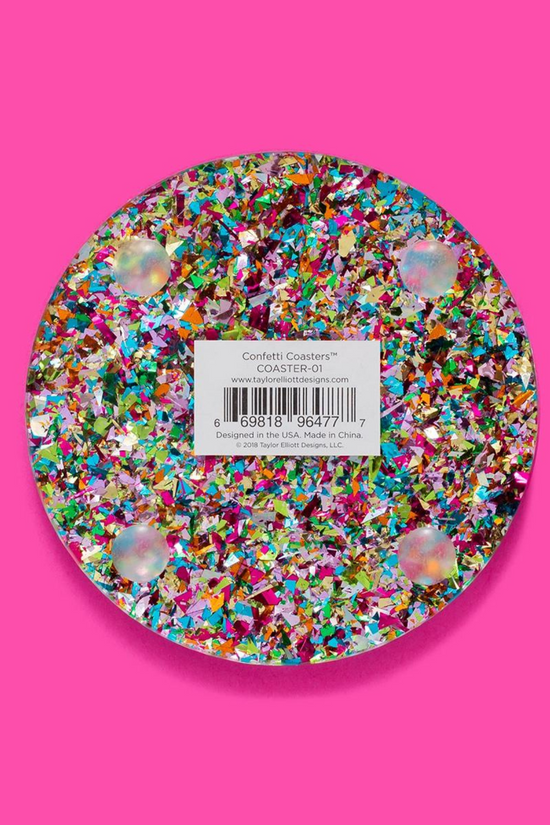 Load image into Gallery viewer, Confetti Acrylic Coasters
