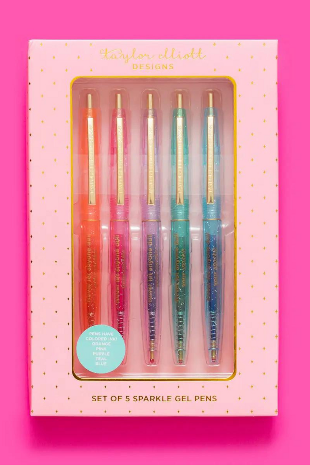 Sparkle Gel Ink Pen Set – Confetti Boutique