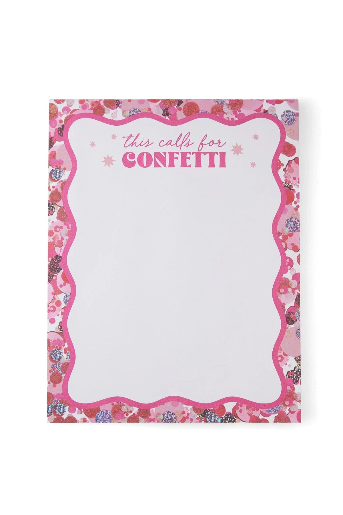 This Calls For Confetti Jumbo Notepad