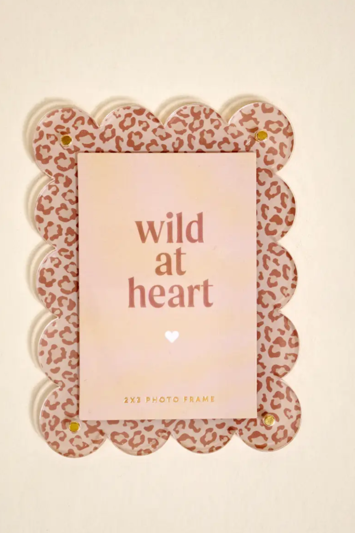 Mini Acrylic Frame Magnet - Born Wild