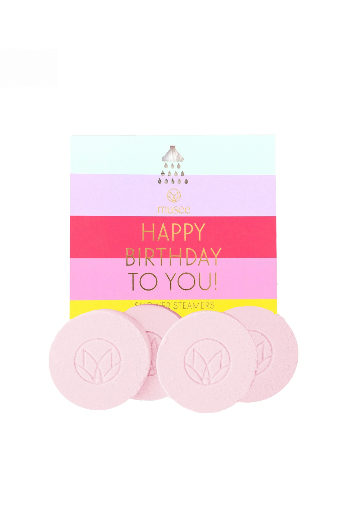 Musee Happy Birthday Shower Steamers