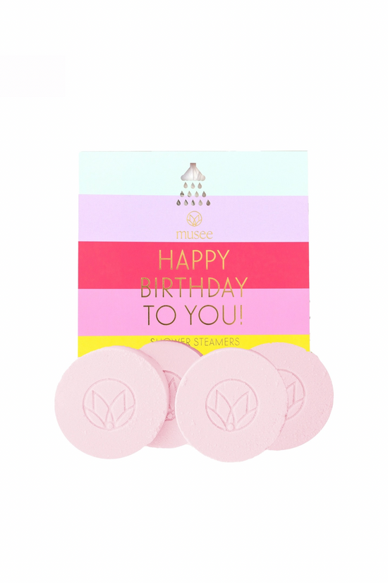 Musee Happy Birthday Shower Steamers