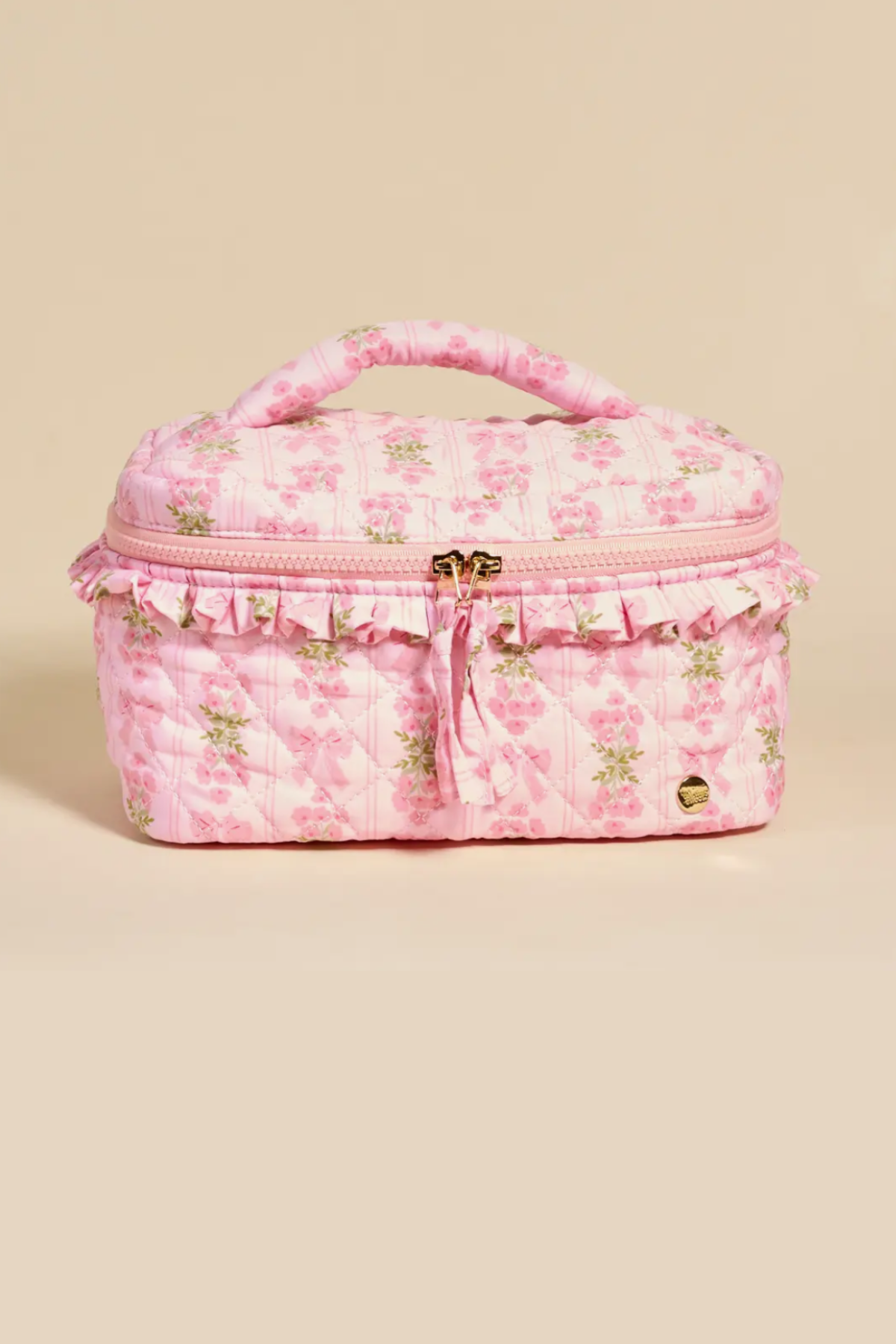Quilted Cosmetic Bag - Oh So Fancy Pink
