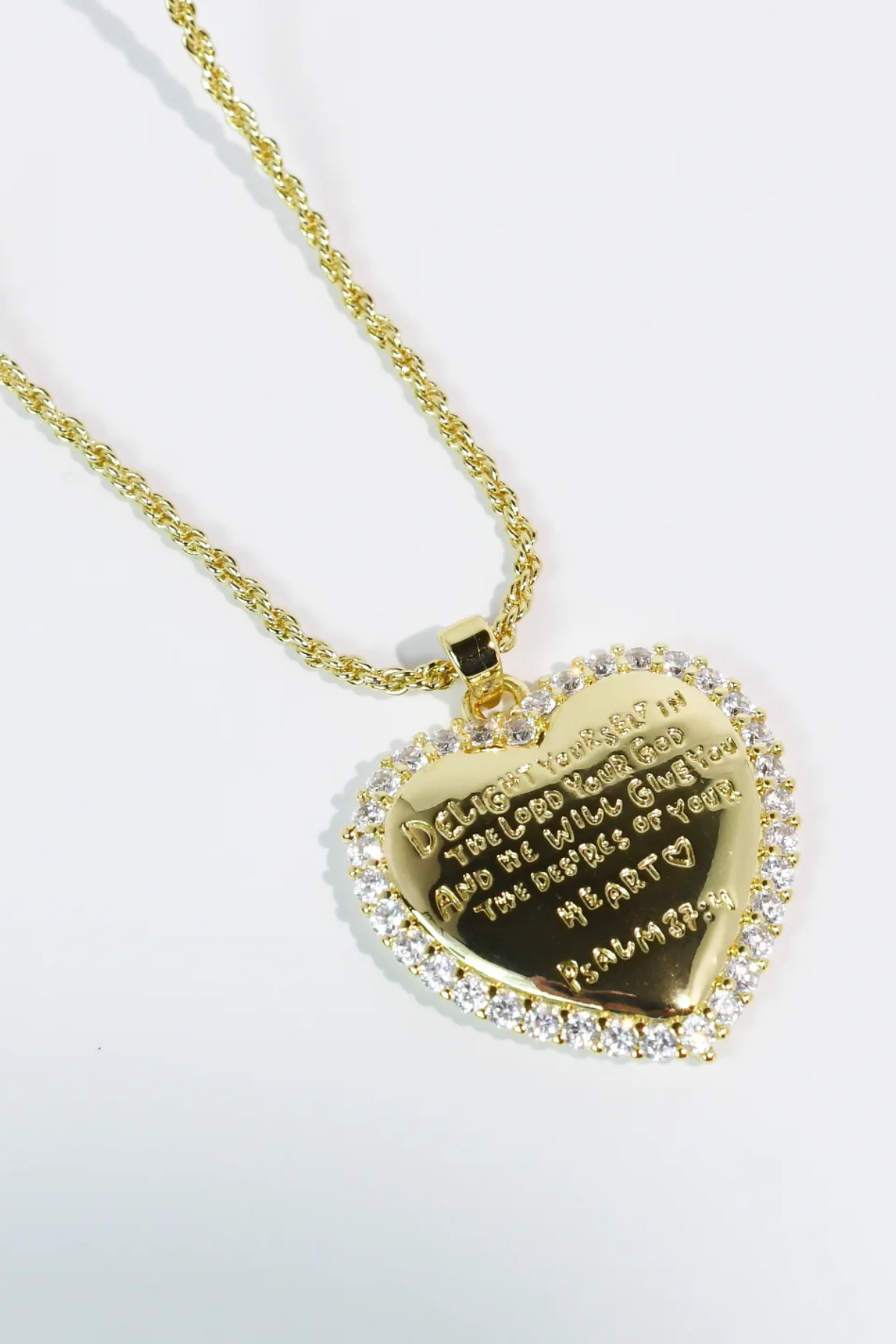 Delight Yourself in the Lord Necklace