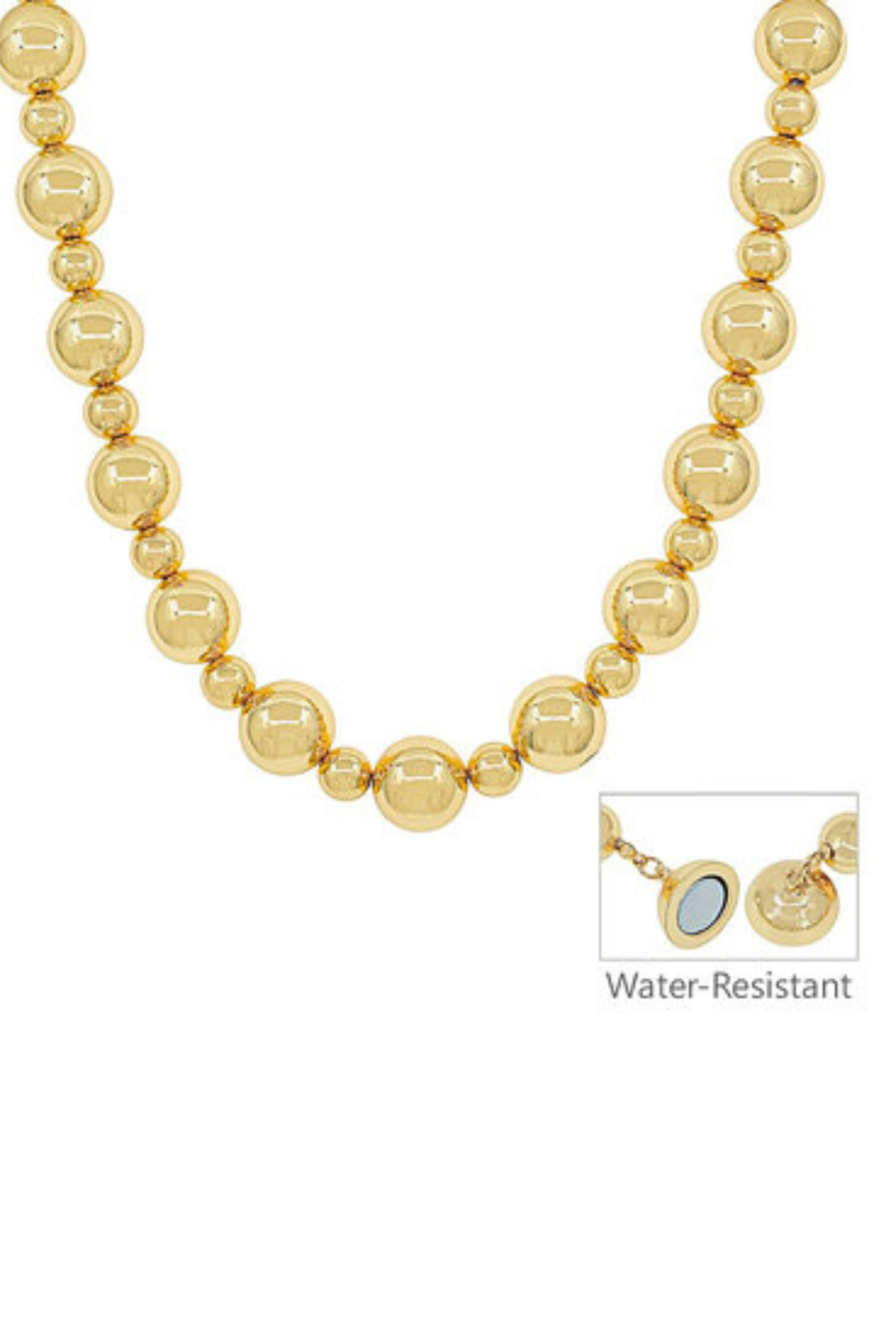 Magnet Clasp Ball Necklaces