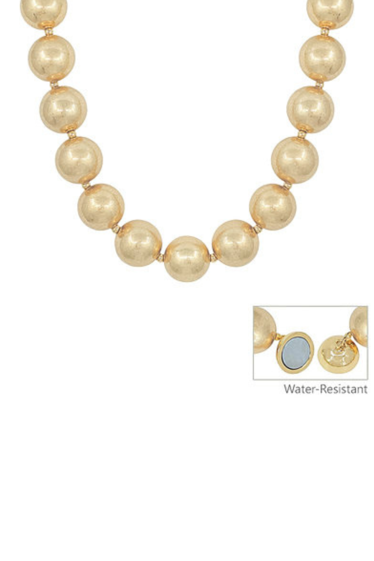 Magnet Clasp Ball Necklaces