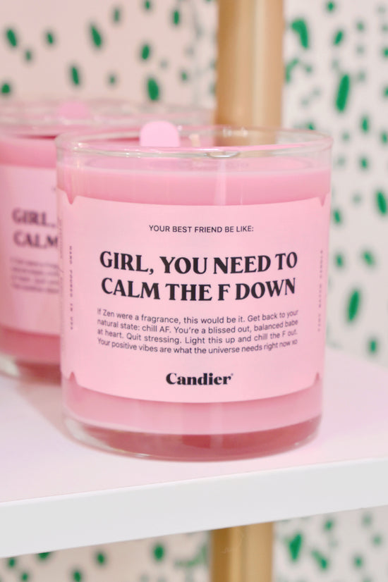 Candier Calm The F Down Candle