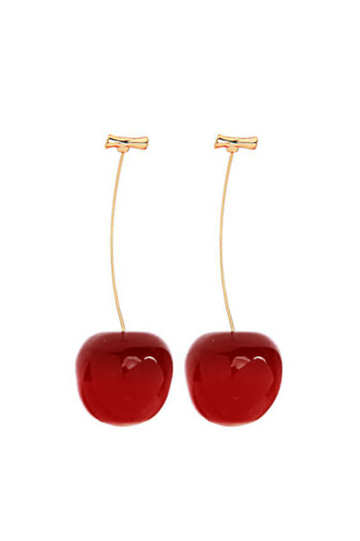 Load image into Gallery viewer, Cherry Dangle Earrings
