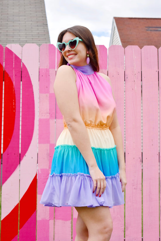 Malibu Barbie Ombre Dress