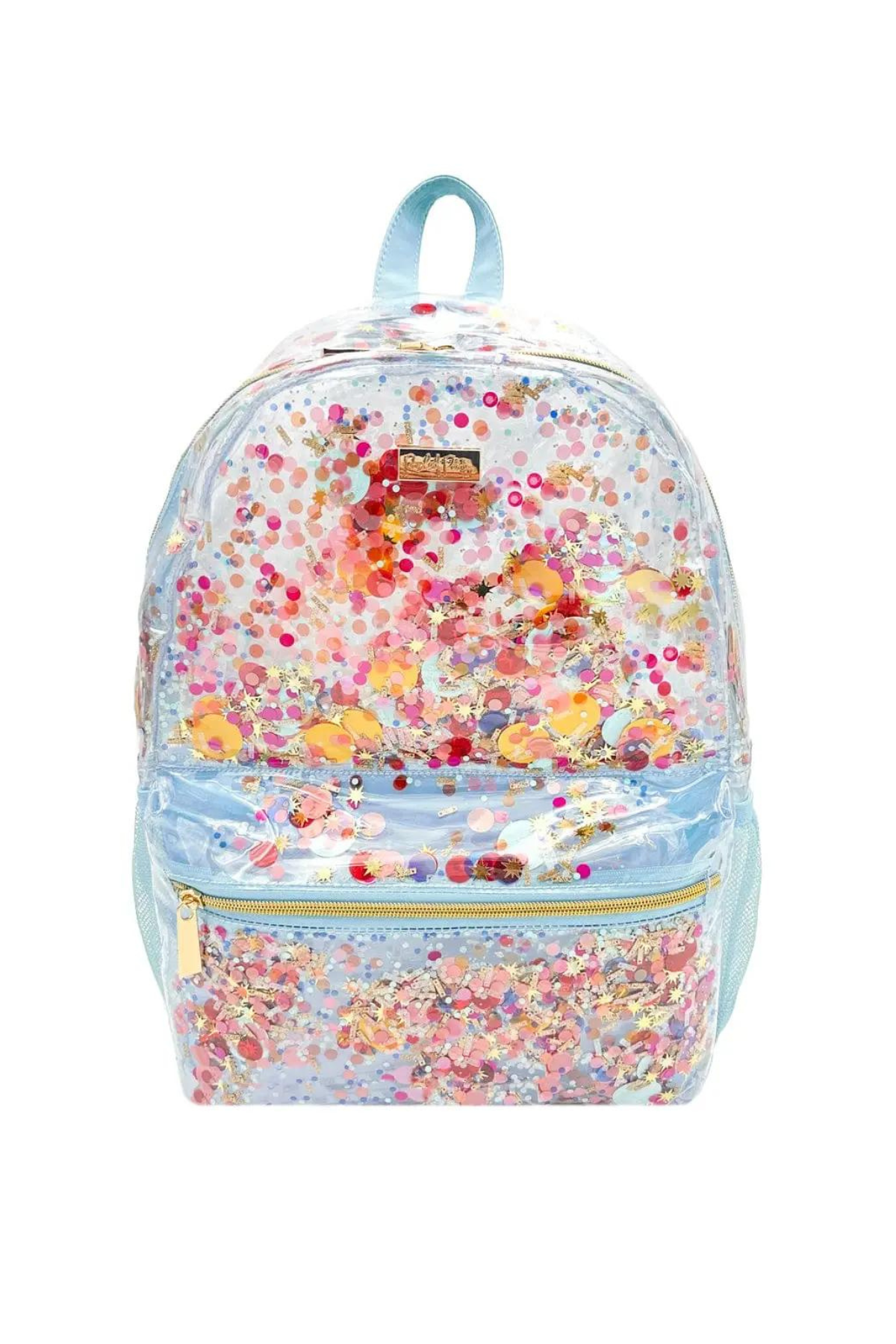 Celebrate Confetti Clear Backpack