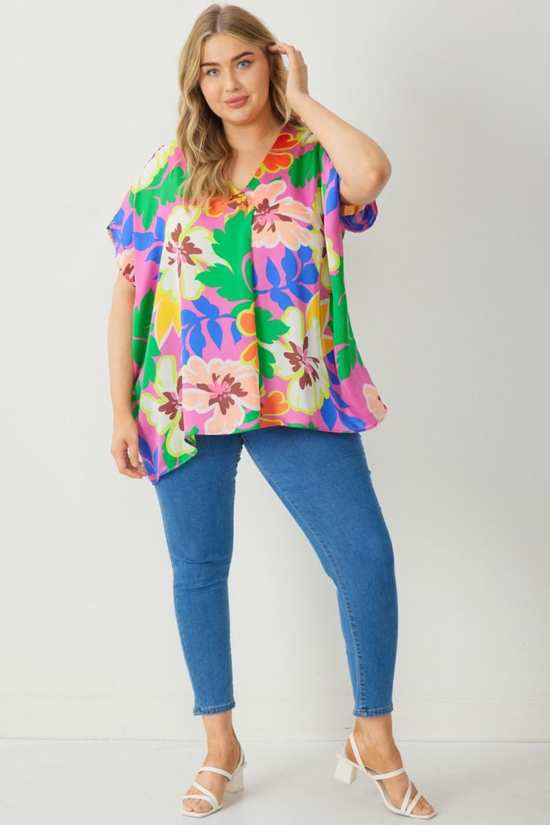 Cabo Bold Floral Top