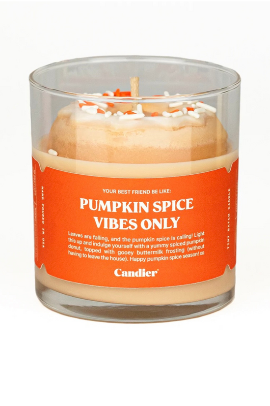 Load image into Gallery viewer, Candier Pumpkin Donut Candle
